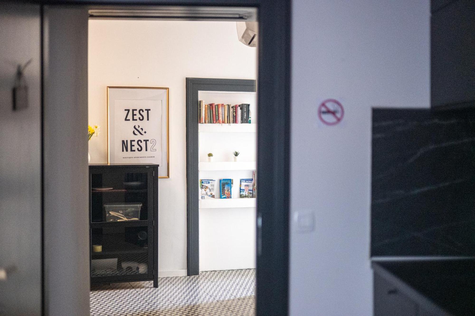 Zest And Nest Apartments In The Center Zagreb Exterior foto